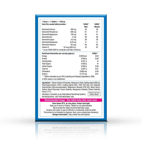 Vitabiotics Calcimax P Tablets